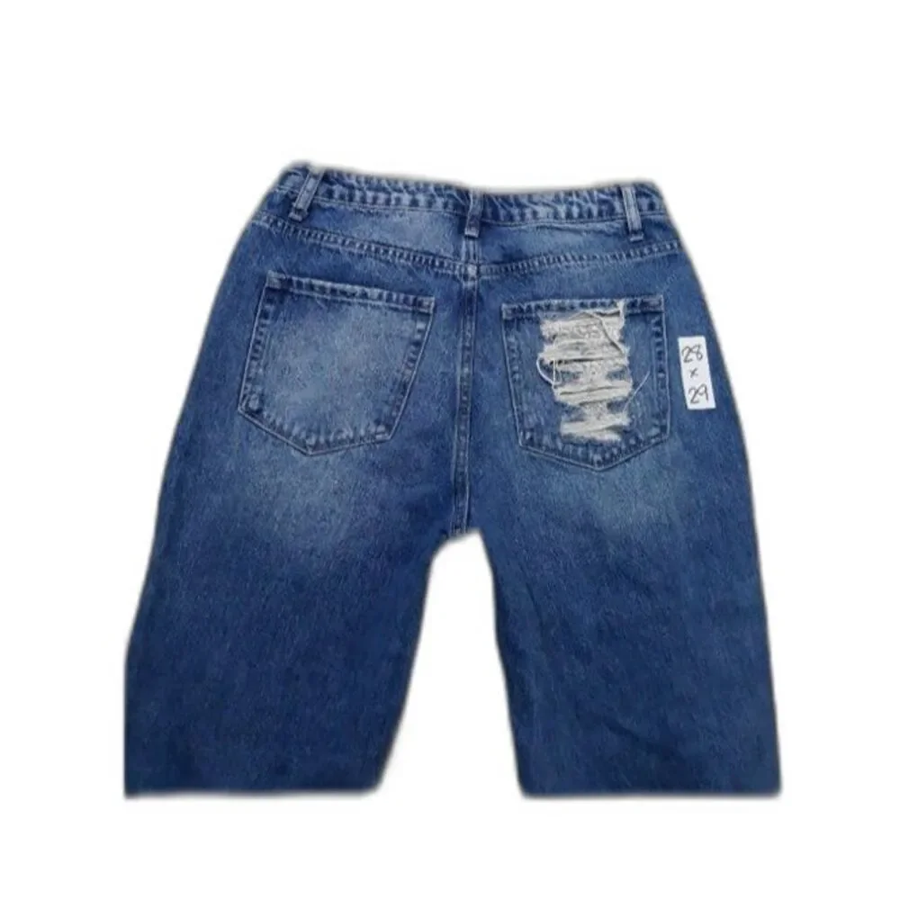 28 Bridge By Gly 90s High-Rise Mom Fit Distressed Jeans - Picture 3 of 5